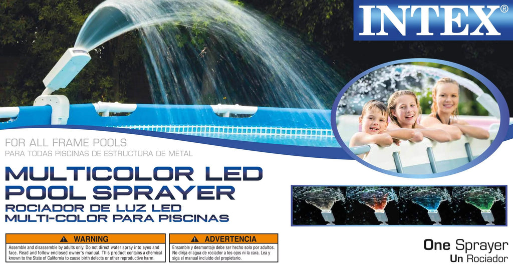 Multi-Color LED Pool Fountain B638375