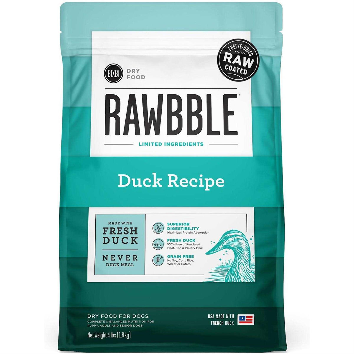 Duck Recipe Dry Dog Food H140838