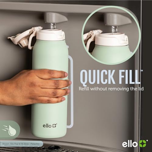 Stainless Steel Water Bottle with Locking Lid, 22oz, 32oz, 40oz K481172