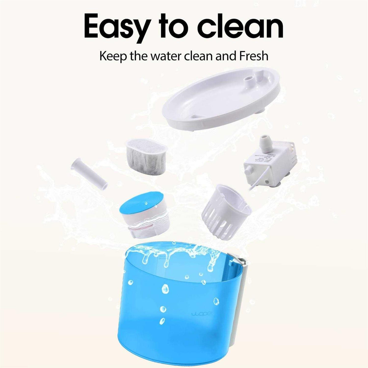 Pet Water Fountain Dispenser E8481