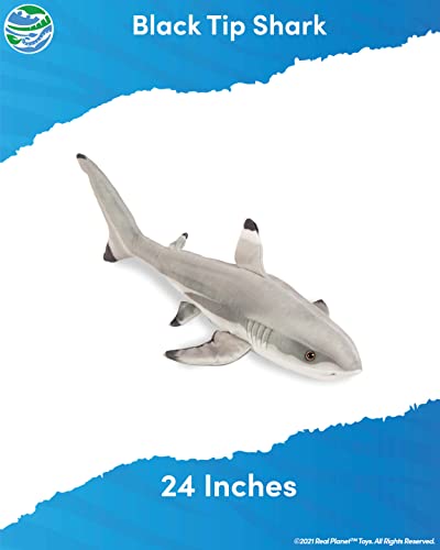 Black Tip Shark 24" Plush Toy E7244
