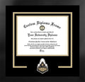 11 x 8.5 in Black Frame Diploma U2540