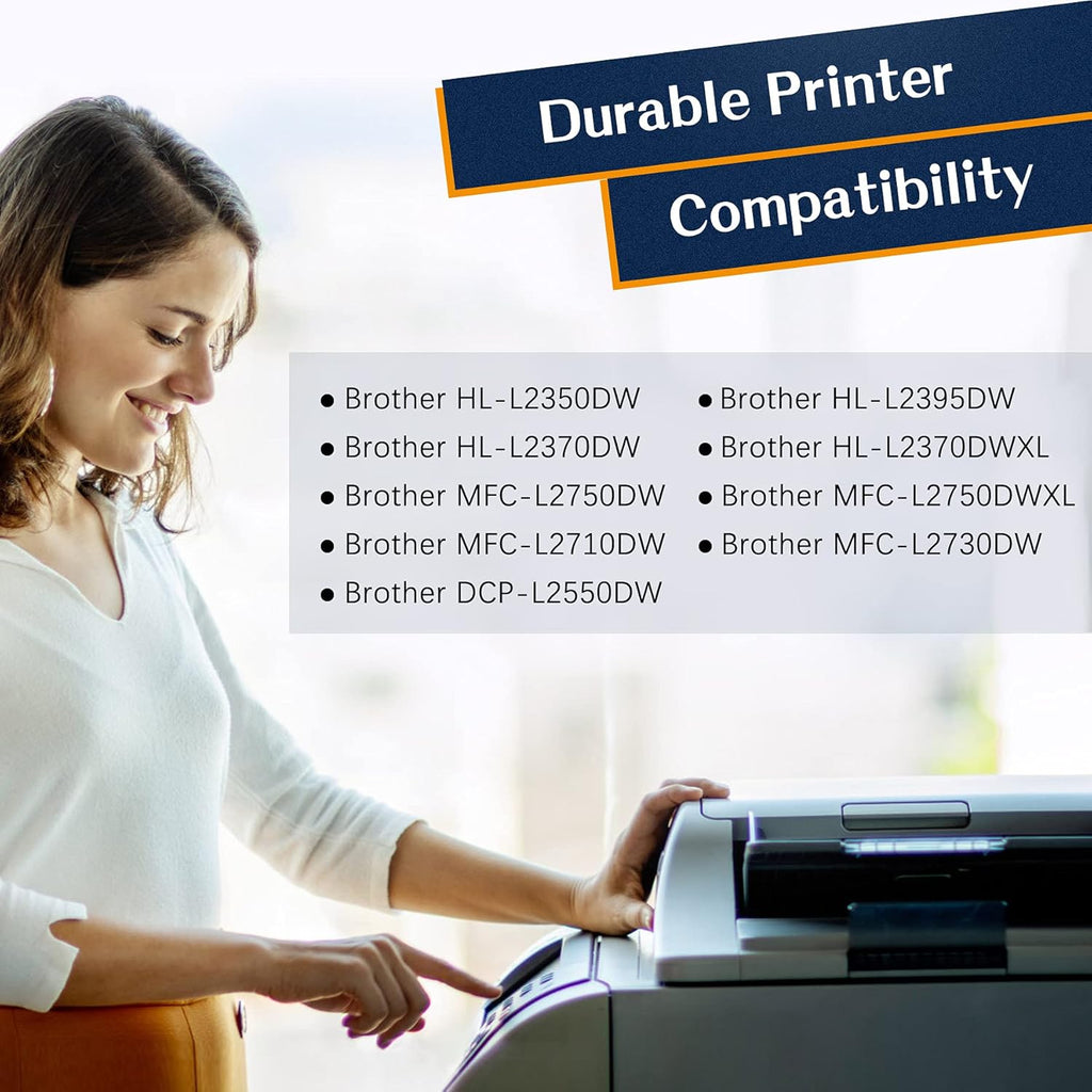Compatible Toner Cartridge for Brother TN760 TN730 (Black 4-Pack) X879569