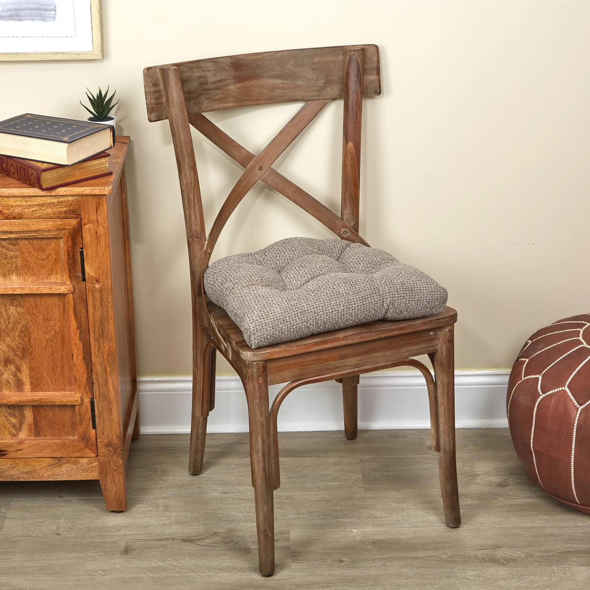 Non-Slip 17-inch Chair Cushion Set of 2 S73208