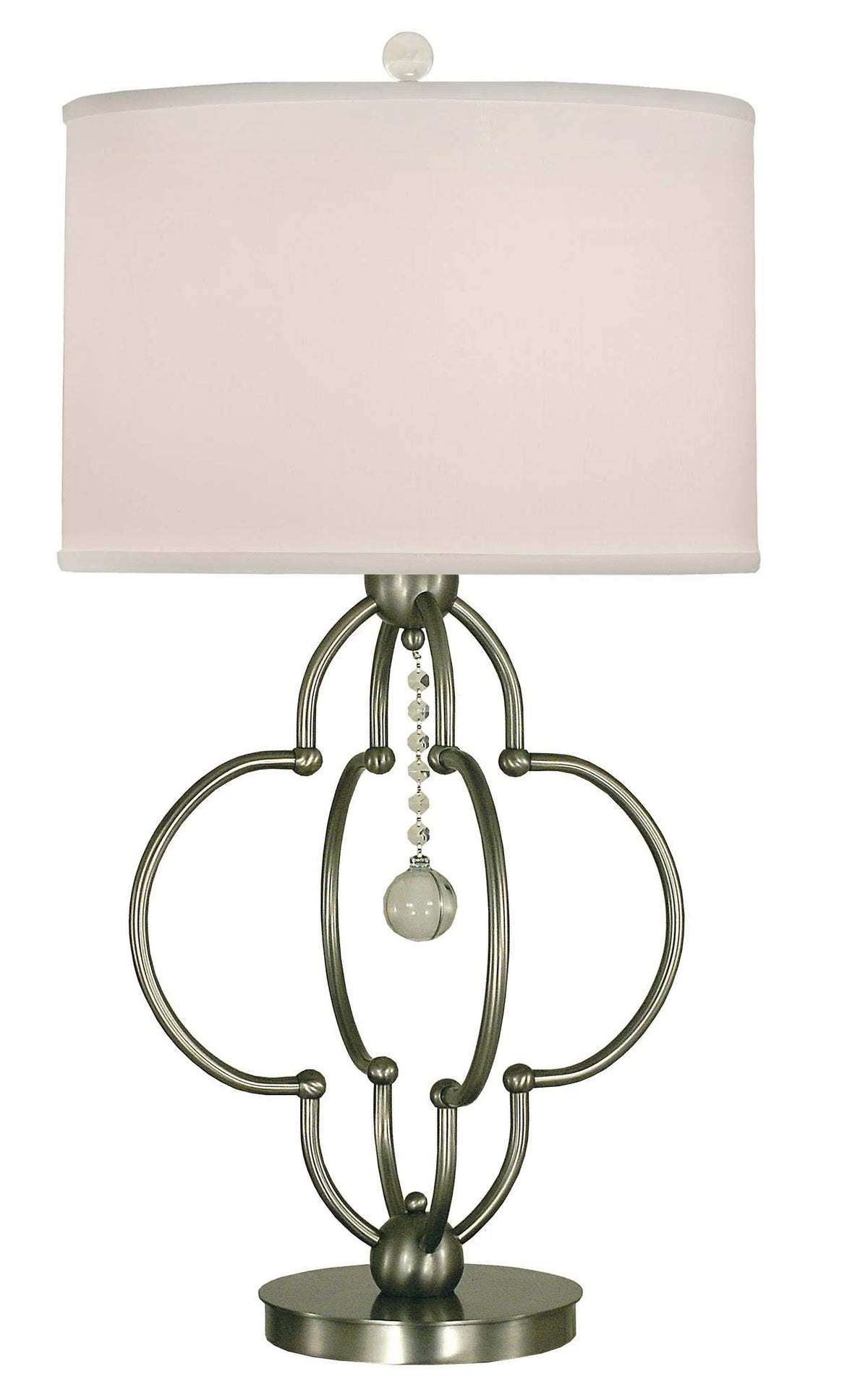 Brushed Nickel 1-Light Table Lamp Z7306