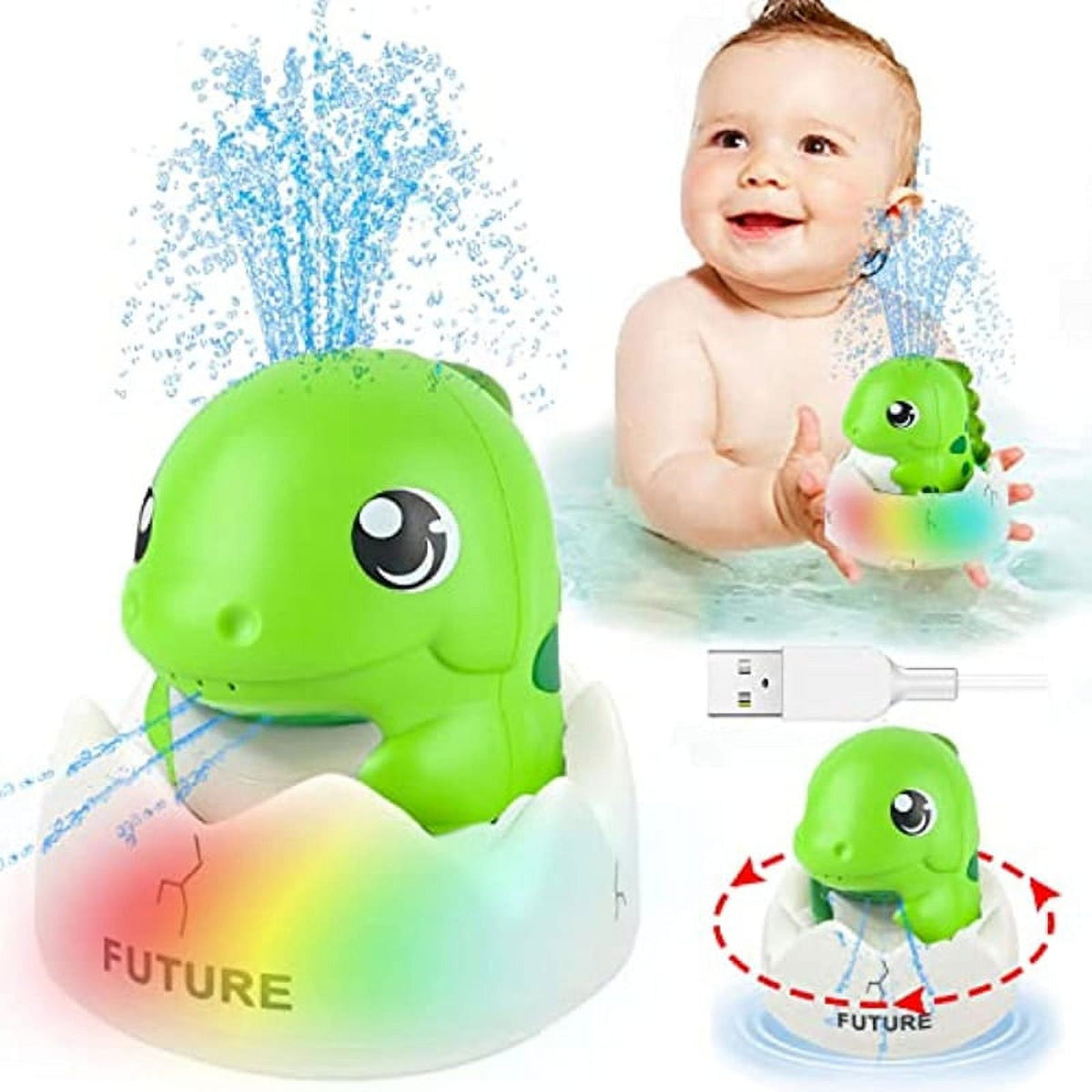 Automatic Spray Baby Shower Toy Bathtub Shower Toy Y4097