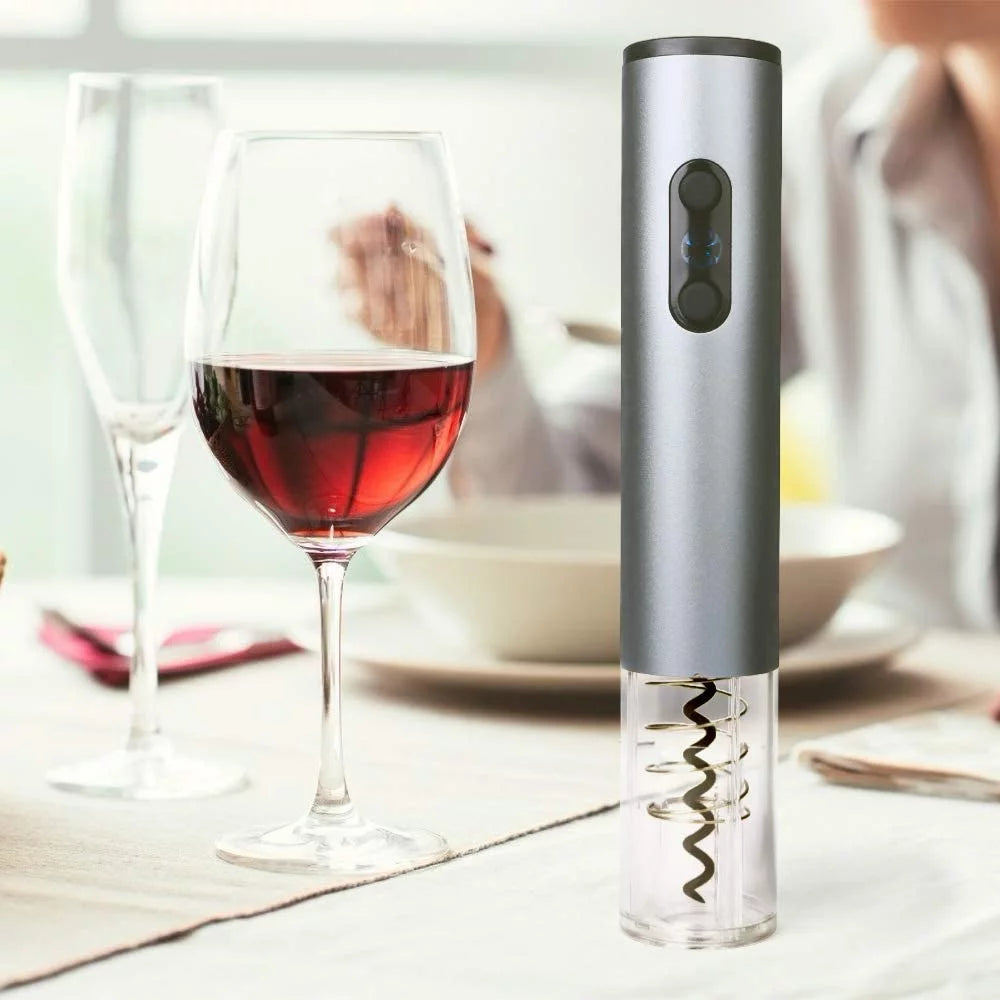 Electric Wine Opener with Stainless Steel Spring and Teflon Drill S95802