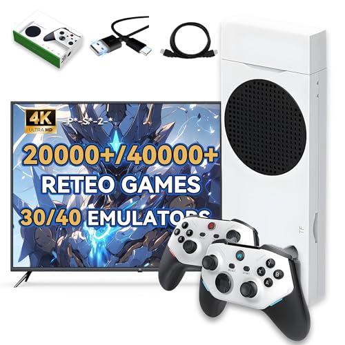 Retro Game Console with 20000+ Video Games, 4K HDMI, 128G P9854