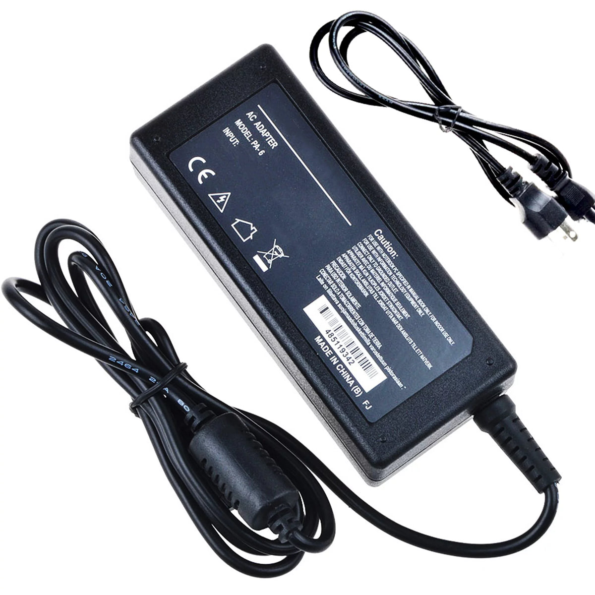 Compatible AC Adapter Replacement DC Power Supply Cord Charger PSU U846