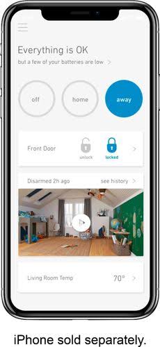 Smart Lock with Pin Pad - White A4366