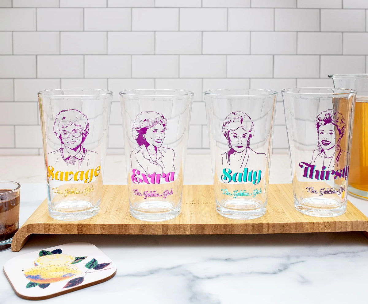 16-Ounce Pint Glasses Set of 4 Y870065