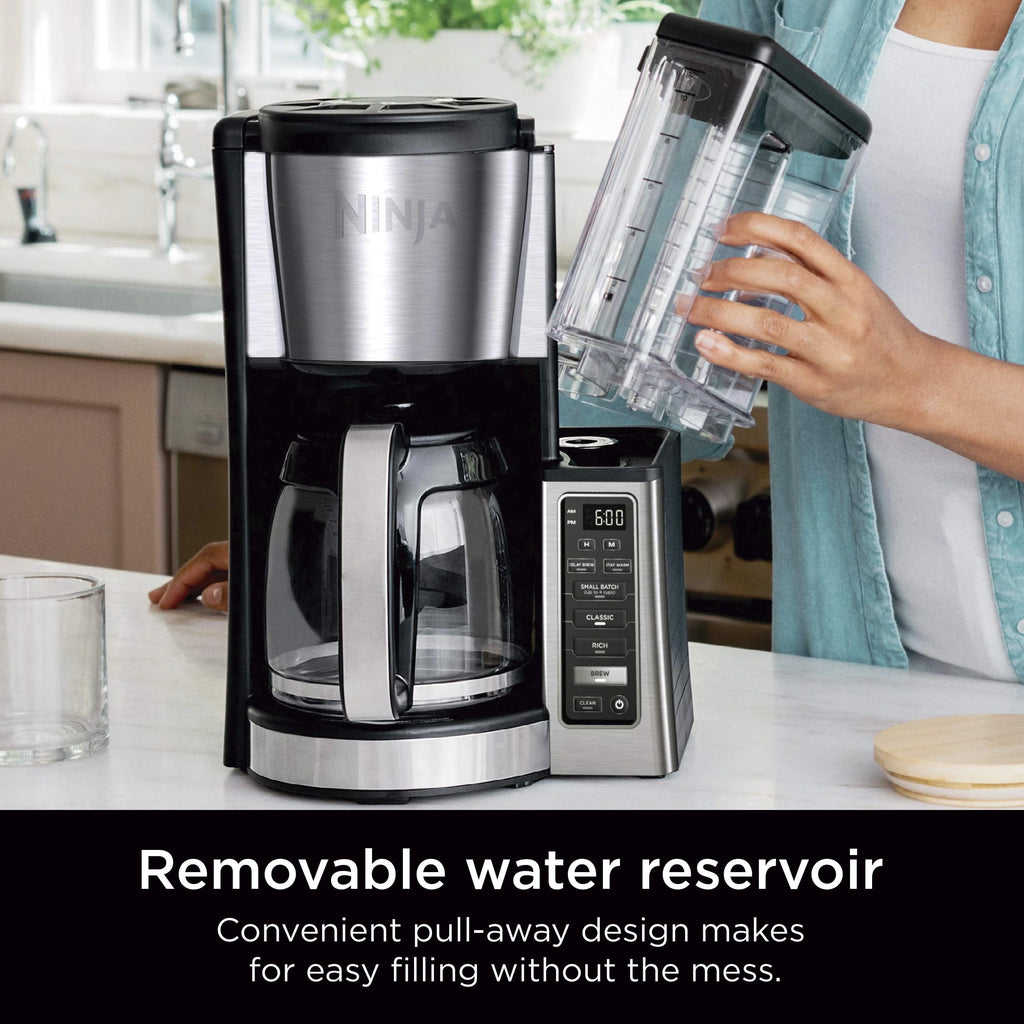 12-Cup Programmable Coffee Maker with Glass Carafe X19562