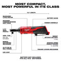 12V Cordless 3/8 in. Ratchet with 4.0 Ah Starter Kit O917