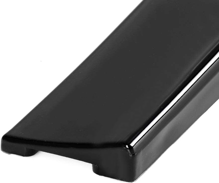 1-Piece Rear Window Roof Spoiler Wing Hydro Dipped Plastic Glossy Carbon Look Pack of 2 S861