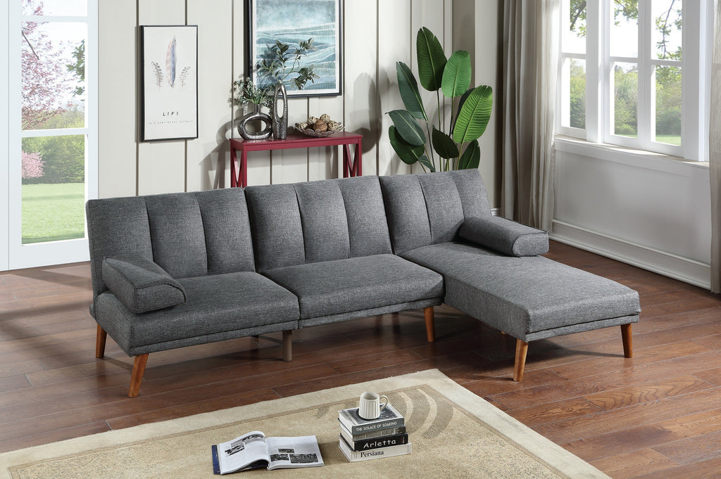 Modern Sectional Sofa Set with Adjustable Chaise E42129