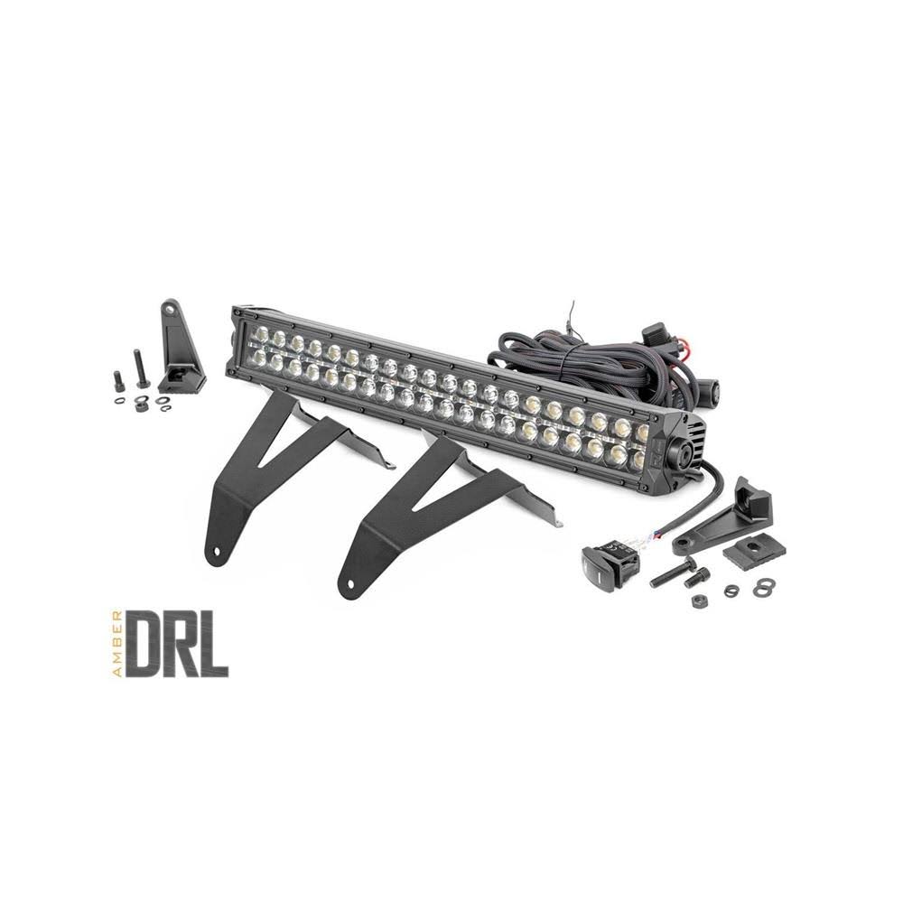 Black Series Amber DRL LED Hidden Bumper Kit G263