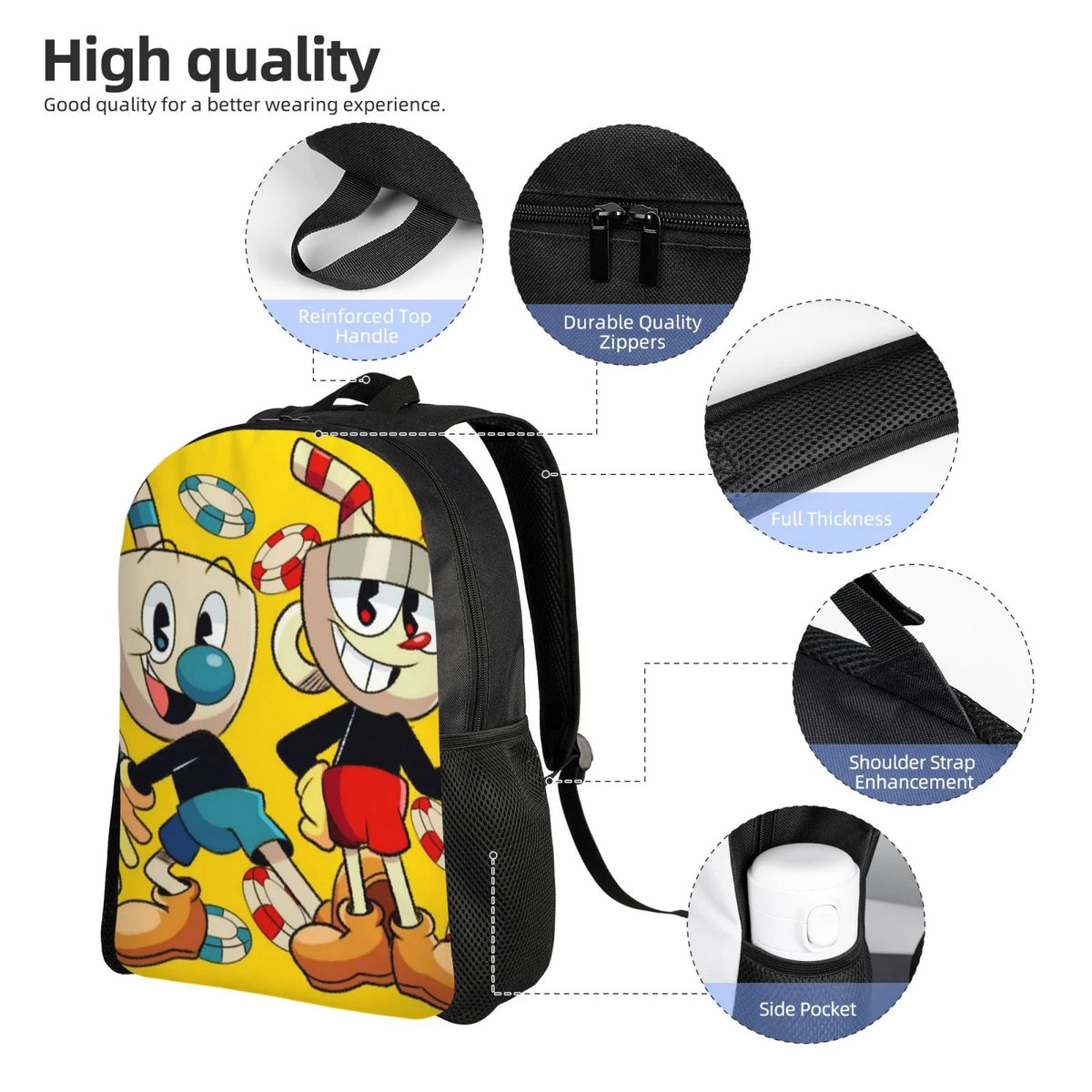 Lightweight Unisex Daypack Backpack N777
